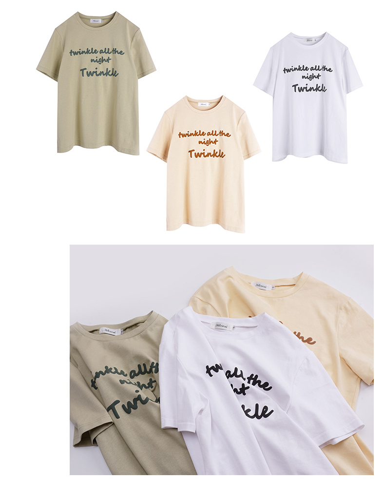大きいサイズ レディース 英字ロゴプリントの半袖ラウンドネックTシャツ LL 3L 4L 5L