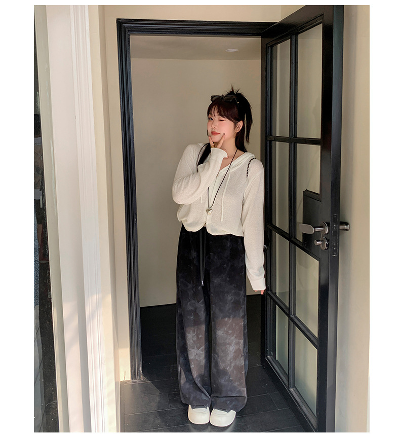 大きいサイズ レディース ハイウエストバタフライプリントロングパンツ LL 3L 4L 5L