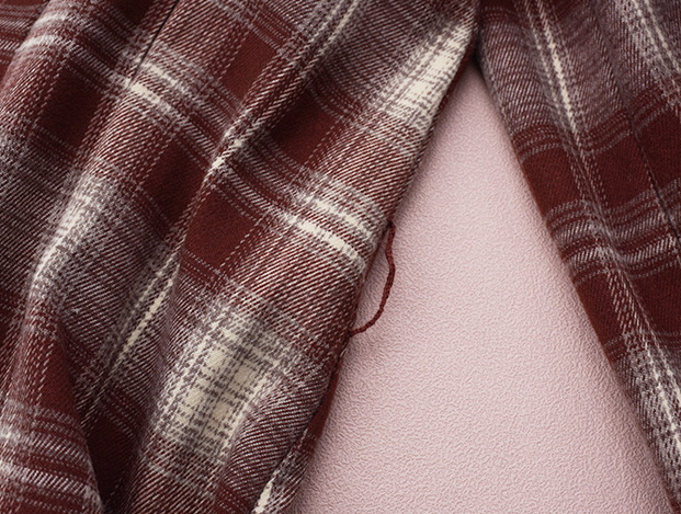 大きいサイズ レディース ラペルチェック柄ボタンダウンベルト付きワンピース LL 3L 4L 5L