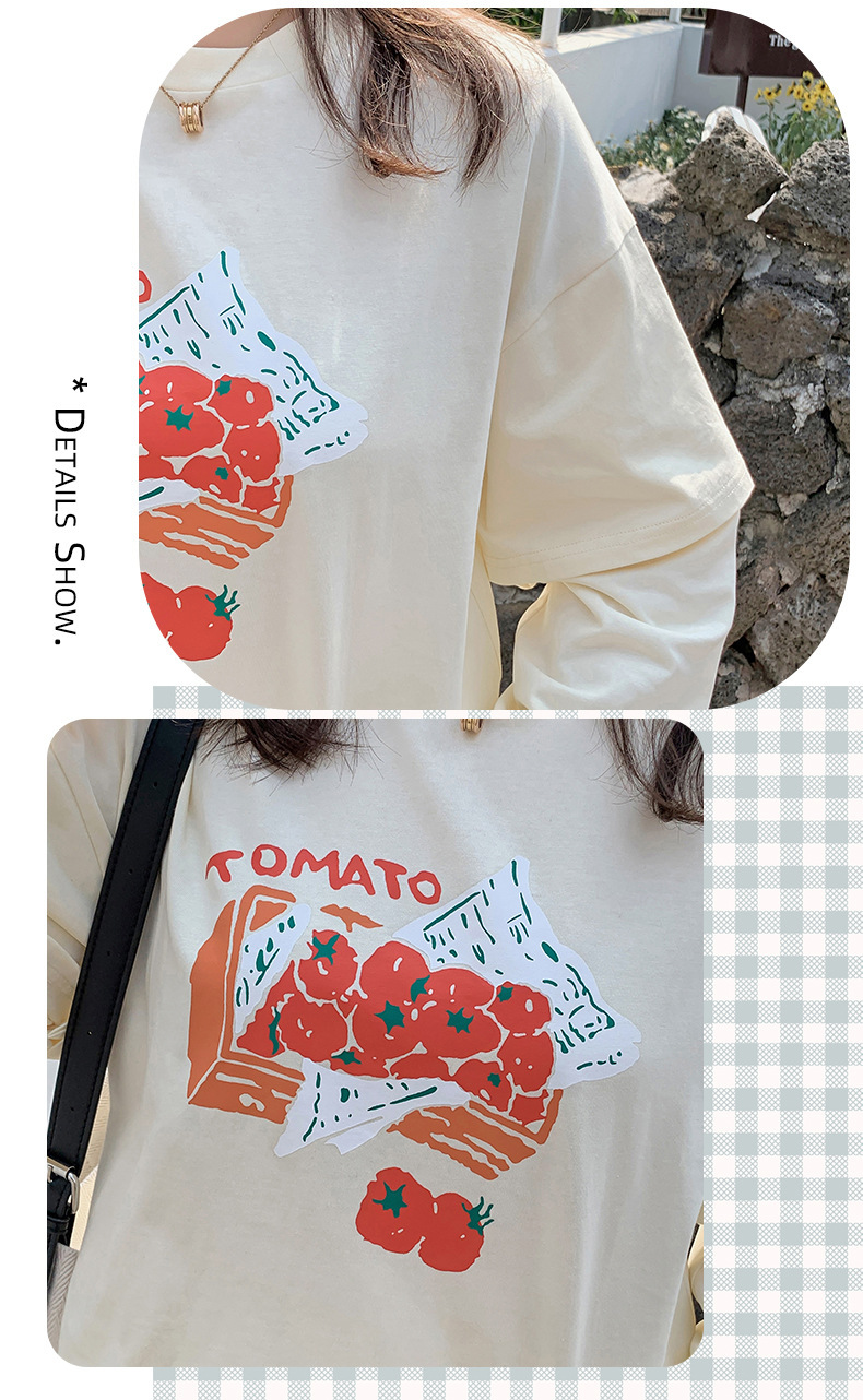 大きいサイズ レディース ラウンドネックフェイクツーピースTシャツ LL 3L 4L 5L