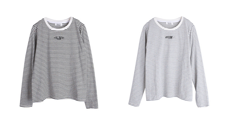 大きいサイズ レディース レインボーカラードットストライプロングTシャツ LL 3L 4L 5L