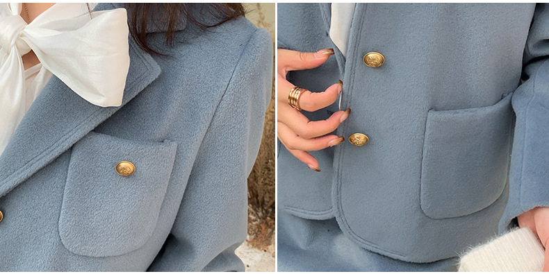 大きいサイズ レディース エレガント厚手セットアップスーツ(ジャケット+スカート) LL 3L 4L 5L