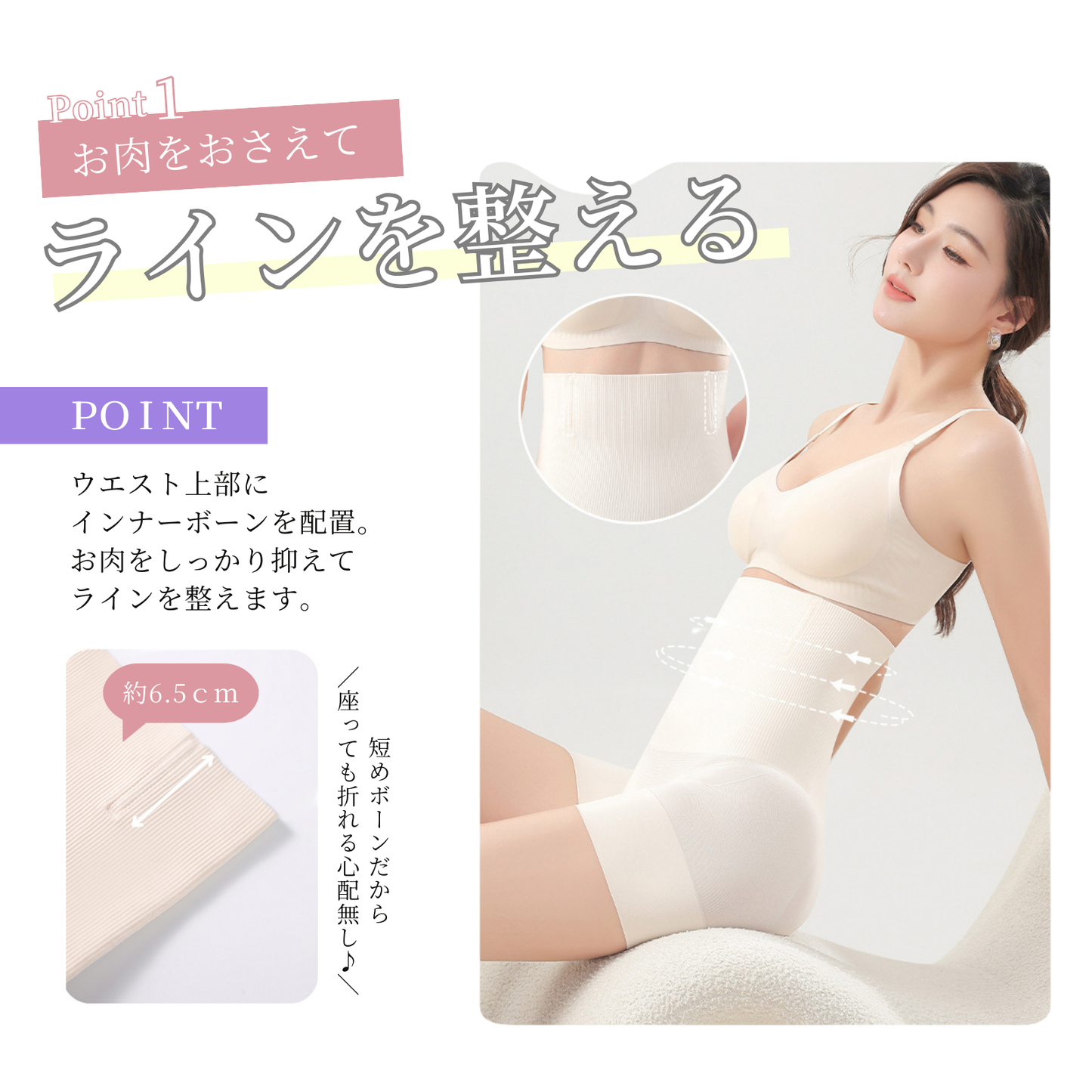 大きいサイズ レディース 楽して引き締め着圧ガードル 着圧パンツ S M L LL 3L