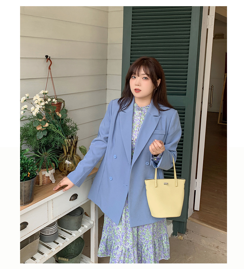 大きいサイズ レディース ミドル丈カジュアルスーツジャケット LL 3L 4L 5L