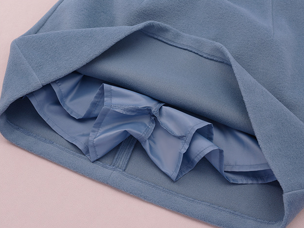 大きいサイズ レディース エレガント厚手セットアップスーツ(ジャケット+スカート) LL 3L 4L 5L