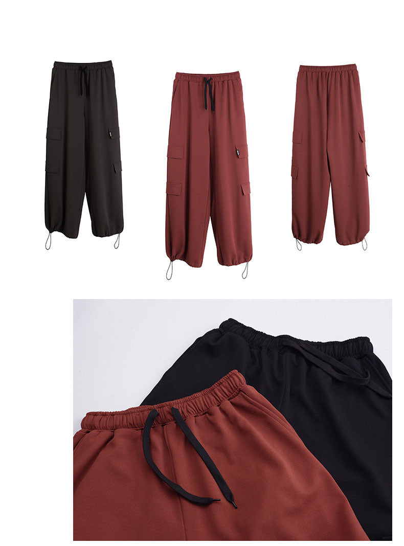 レディース ハイウエストニットワークパンツ LL 3L 4L 5L