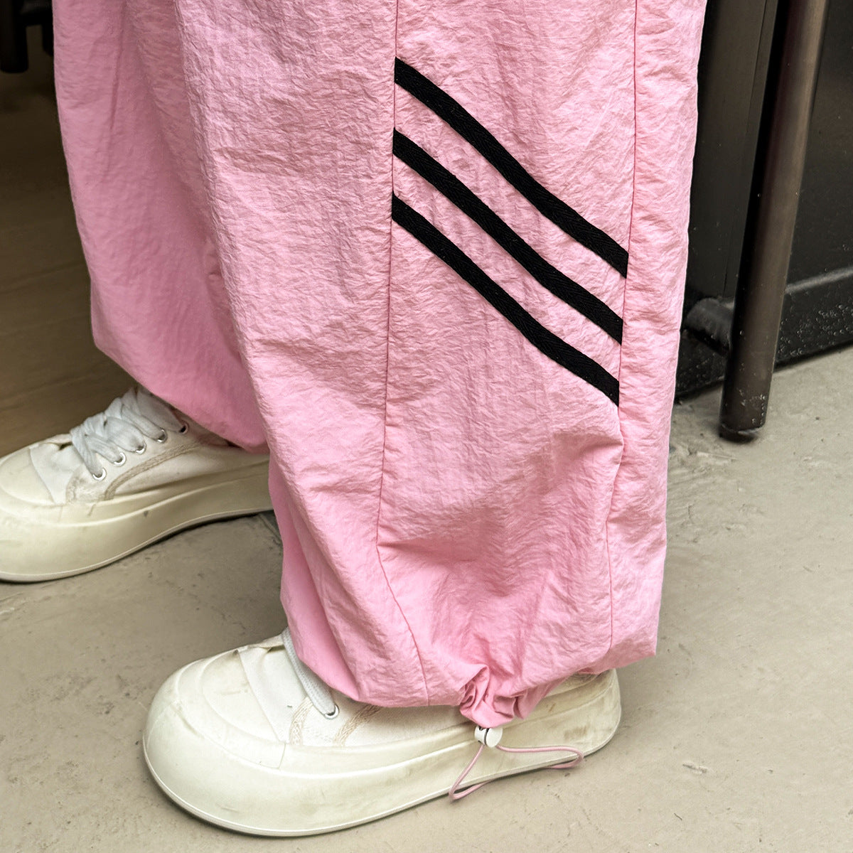大きいサイズ レディース スポーティラインパンツ LL 3L 4L 5L