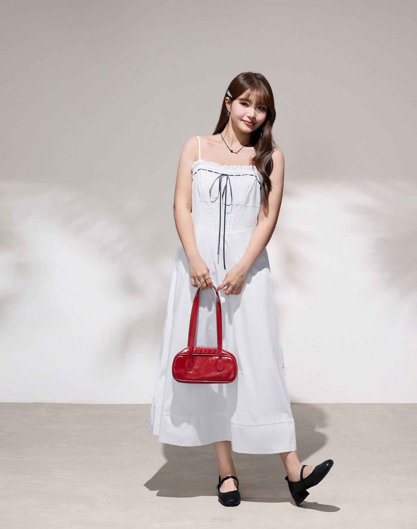 大きいサイズ レディース ブラックカーディガン/リボンワンピース(別売) LL 3L 4L 5L 6L