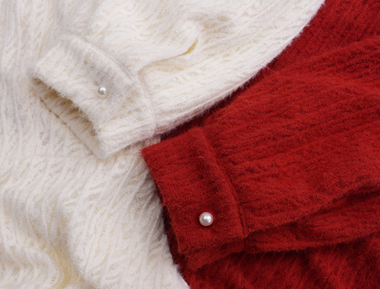 大きいサイズ レディース チャイナ風レトロ花柄ビーズボタンレースワンピース LL 3L 4L 5L