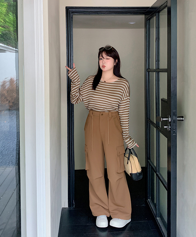 大きいサイズ レディース カジュアルワークカーゴパンツ LL 3L 4L 5L