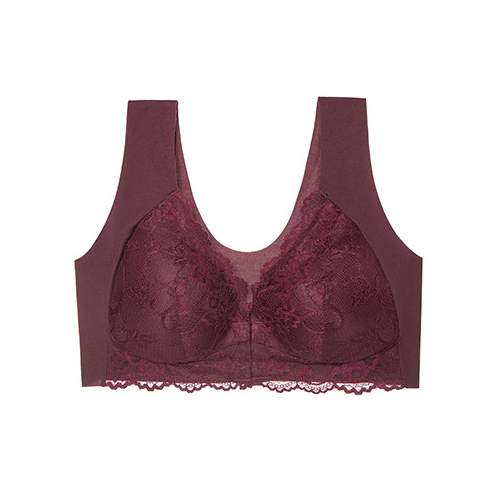 大きいサイズ レディース フロントホックシームレスブラジャー（5色） M L LL 3L 4L 5L 6L