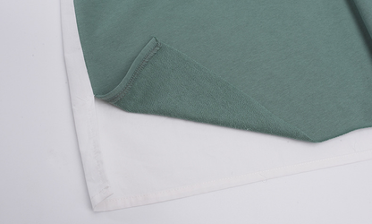 大きいサイズ レディース Vネックフェイクツーピースプルオーバースウェットシャツ LL 3L 4L 5L