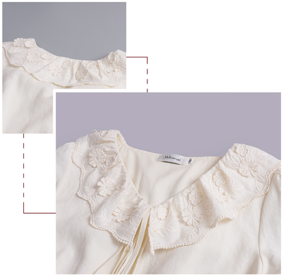 大きいサイズ レディース ジャカードレースロマンチックレトロワンピース LL 3L 4L 5L