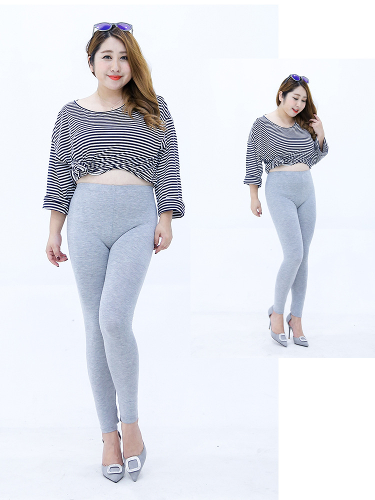 大きいサイズ レディース ストレッチレギンス M L LL 3L 4L5L 6L