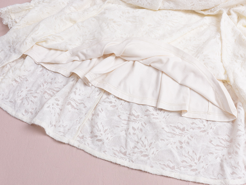 大きいサイズ レディース Vネック花柄レースワンピース LL 3L 4L 5L