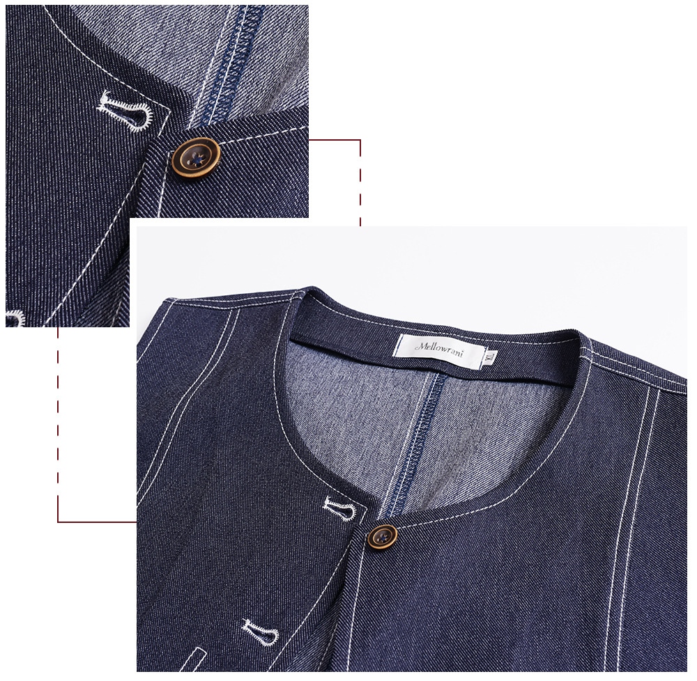 大きいサイズ レディース セットアップ（フェイクデニムステッチベスト＋スカート） LL 3L 4L 5L