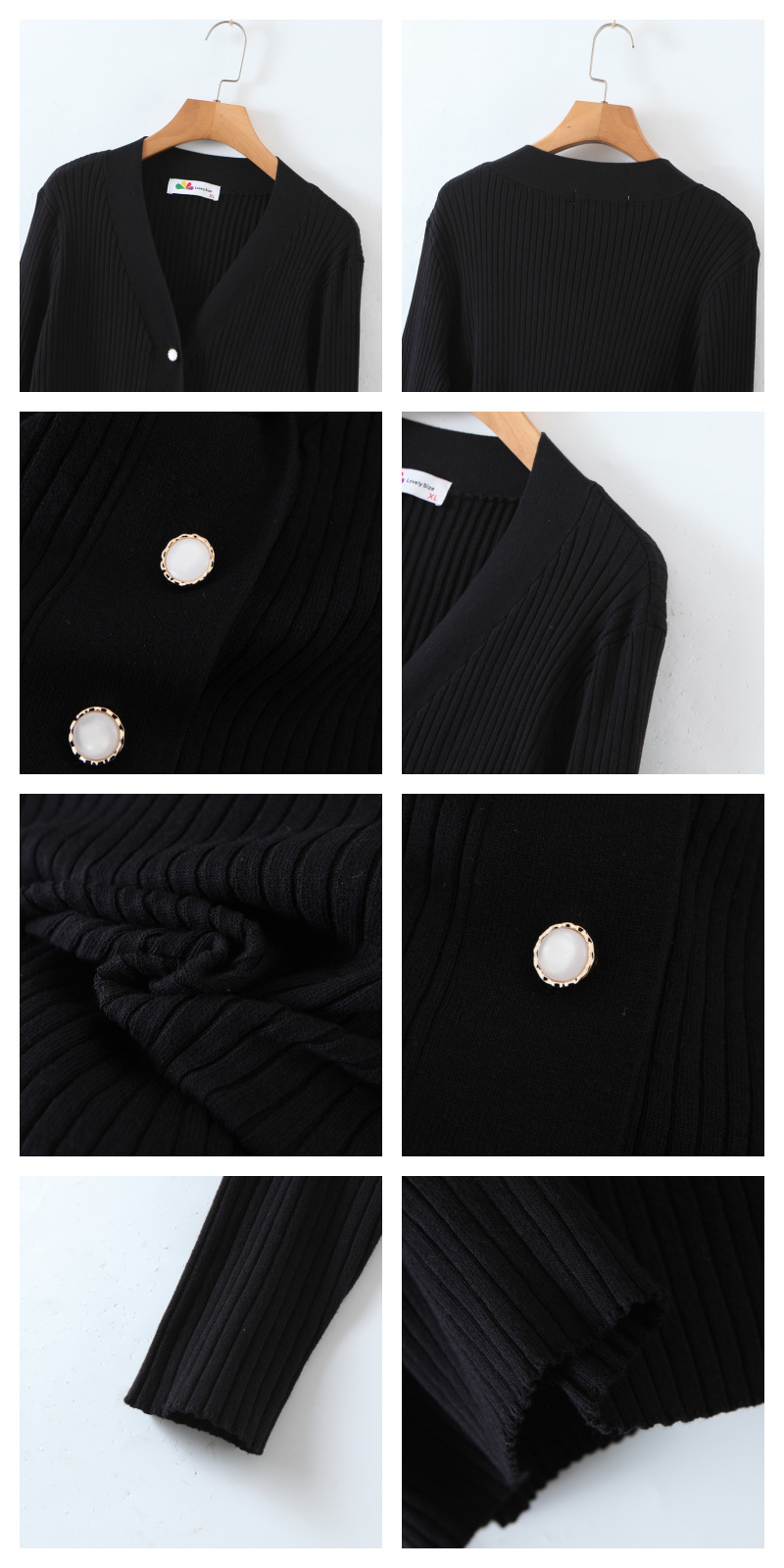 大きいサイズ レディース フレンチニットショートカーディガン LL 3L 4L