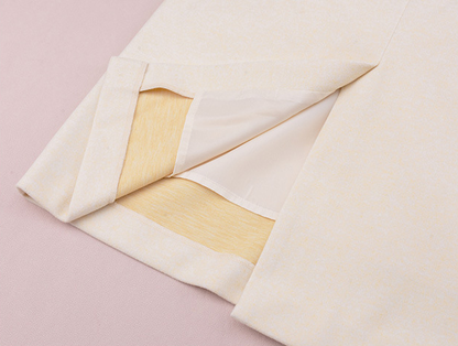 大きいサイズ レディース ストレートチューブミルキーホワイトロングスカート LL 3L 4L 5L