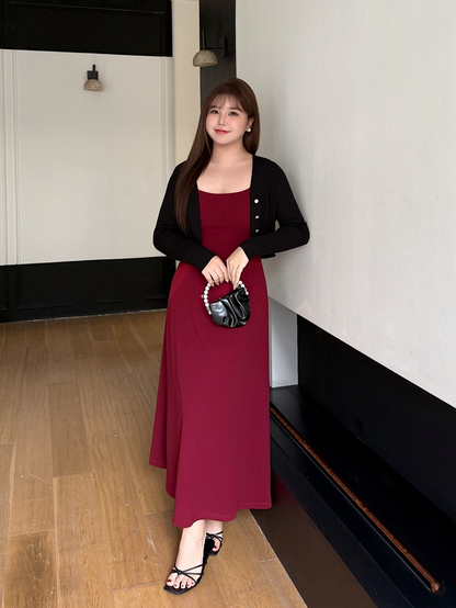 大きいサイズ レディース フレンチニットショートカーディガン LL 3L 4L