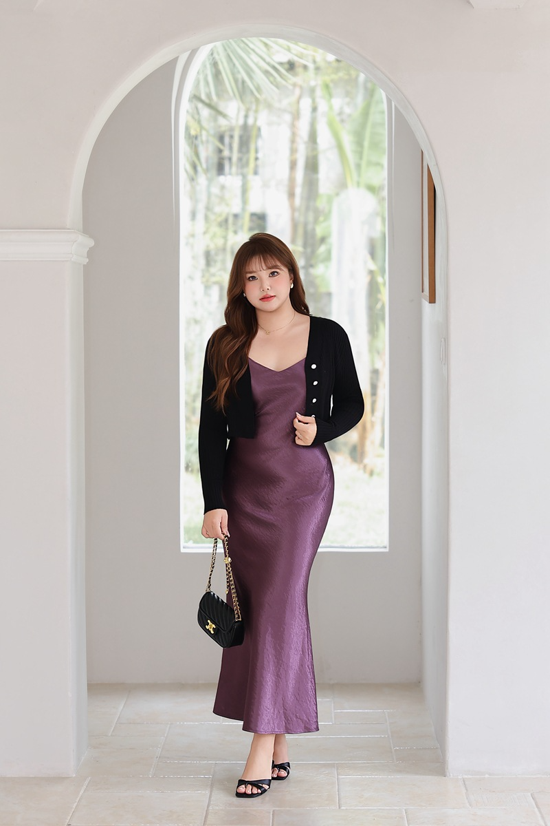 大きいサイズ レディース フレンチニットショートカーディガン LL 3L 4L