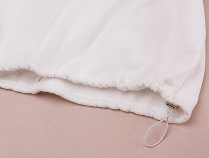 大きいサイズ レディース フード付きコントラストステッチスウェットシャツパーカー LL 3L 4L 5L