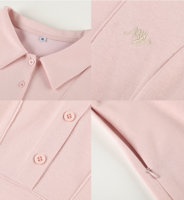 大きいサイズ レディース 刺繍入りショール付きポロカラーロングワンピース LL 3L 4L 5L 6L