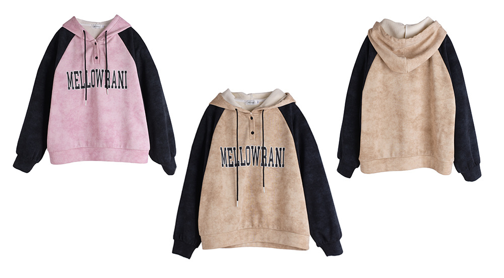 大きいサイズ レディース フリース裏地ラグランスリーブスウェットパーカー LL 3L 4L 5L