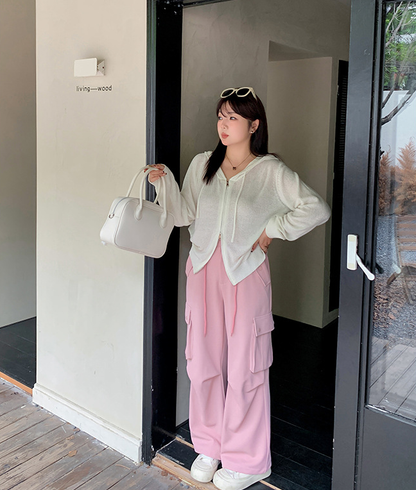 大きいサイズ レディース カジュアルワークカーゴパンツ LL 3L 4L 5L