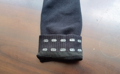 大きいサイズ レディース 滑り止め付きニーハイソックス F フリーサイズ(LL-4L)