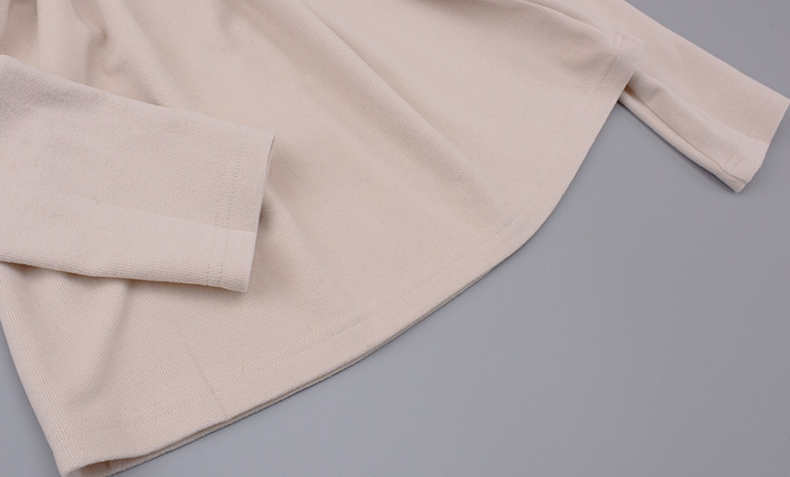 大きいサイズ レディース ハイネックインナーシャツ+サスペンダーワンピース2点セット LL 3L 4L 5L 6L