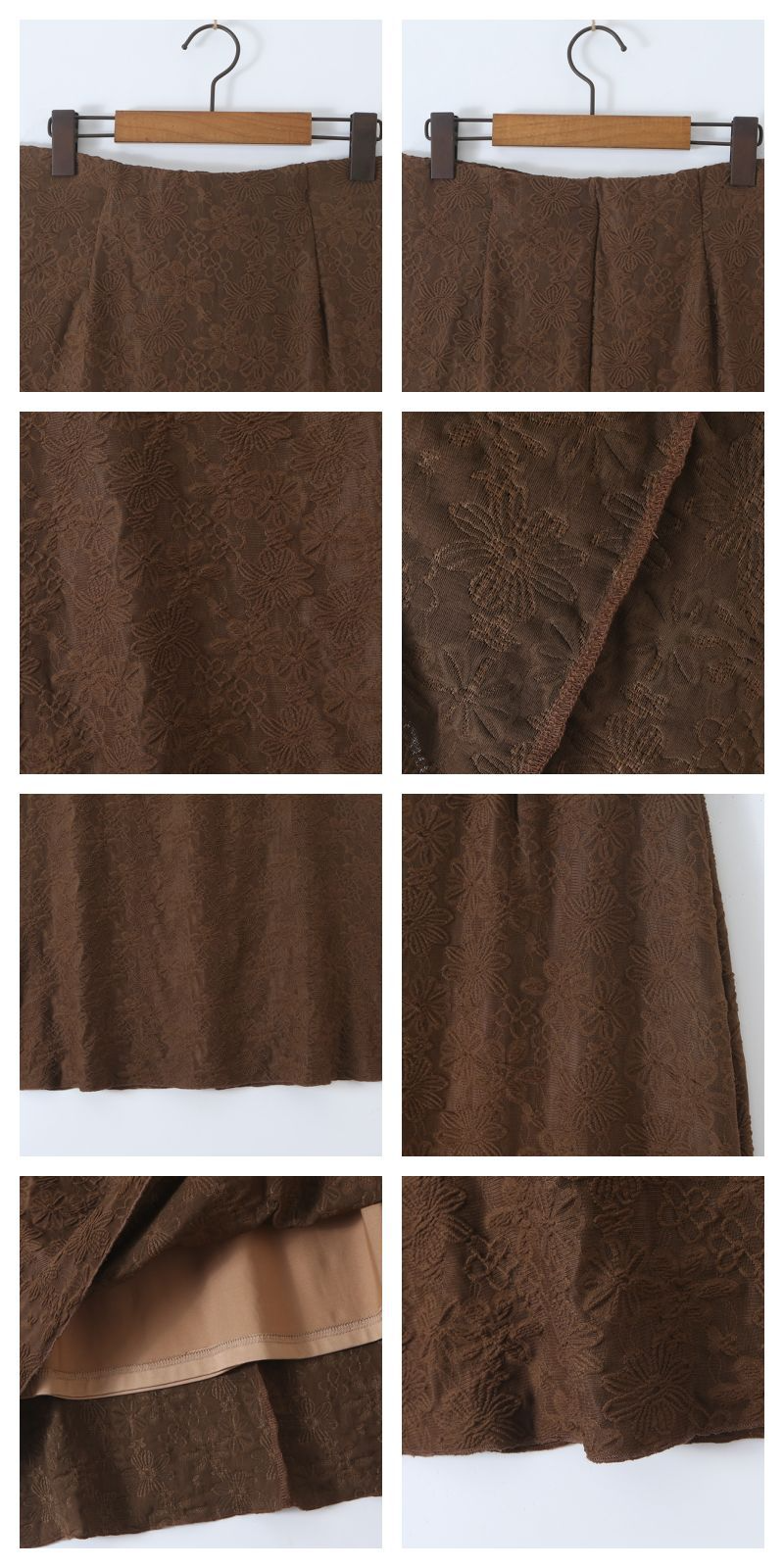 大きいサイズ レディース フラワーレースマーメイドロングスカート LL 3L 4L 5L