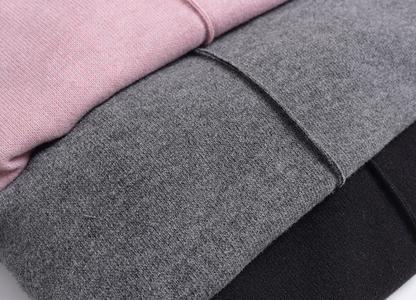 大きいサイズ レディース フロントラインタートルネック起毛ニットインナー LL 3L 4L 5L