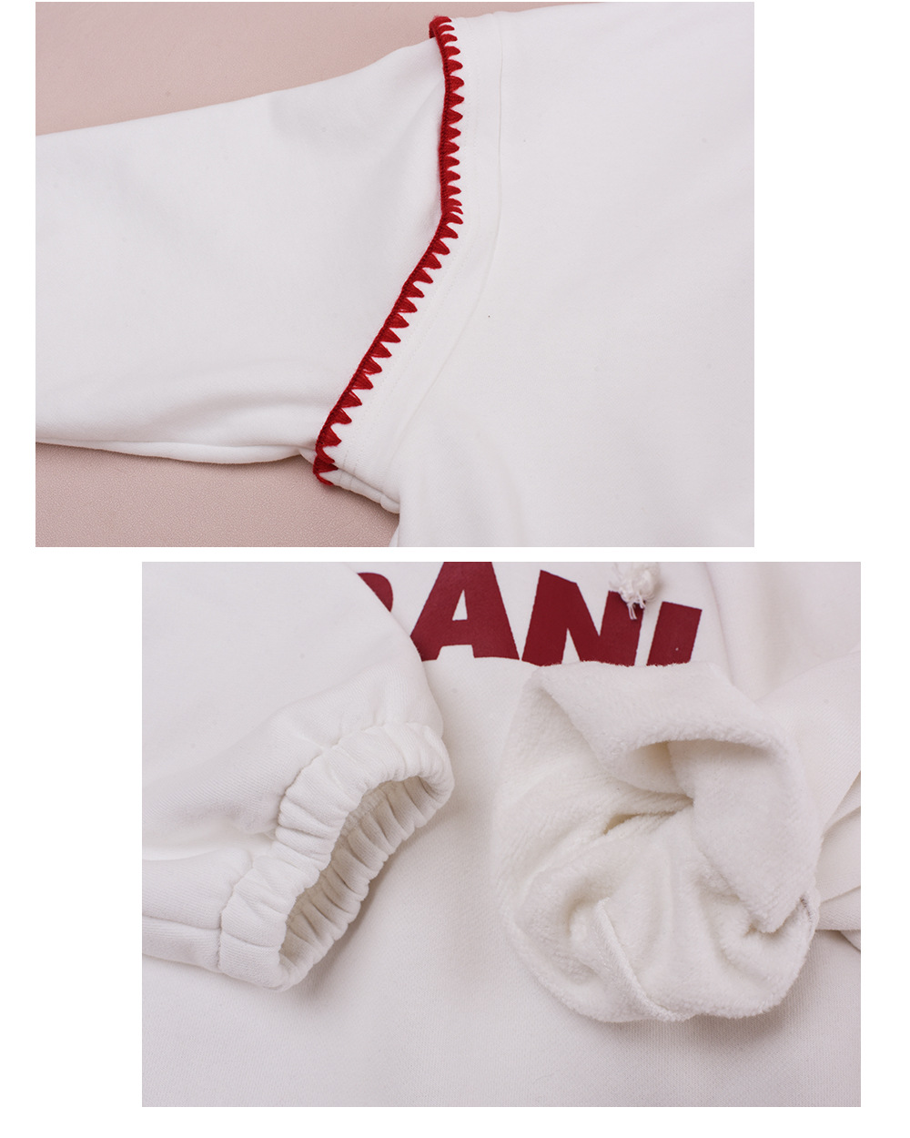 大きいサイズ レディース フード付きコントラストステッチスウェットシャツパーカー LL 3L 4L 5L