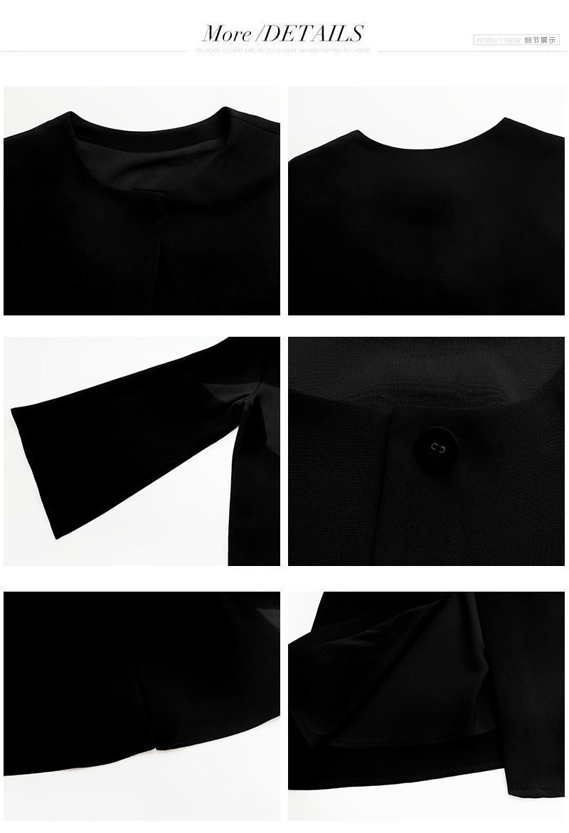 大きいサイズ レディース ケープ風フレアスリーブエレガントセットアップ L LL 3L