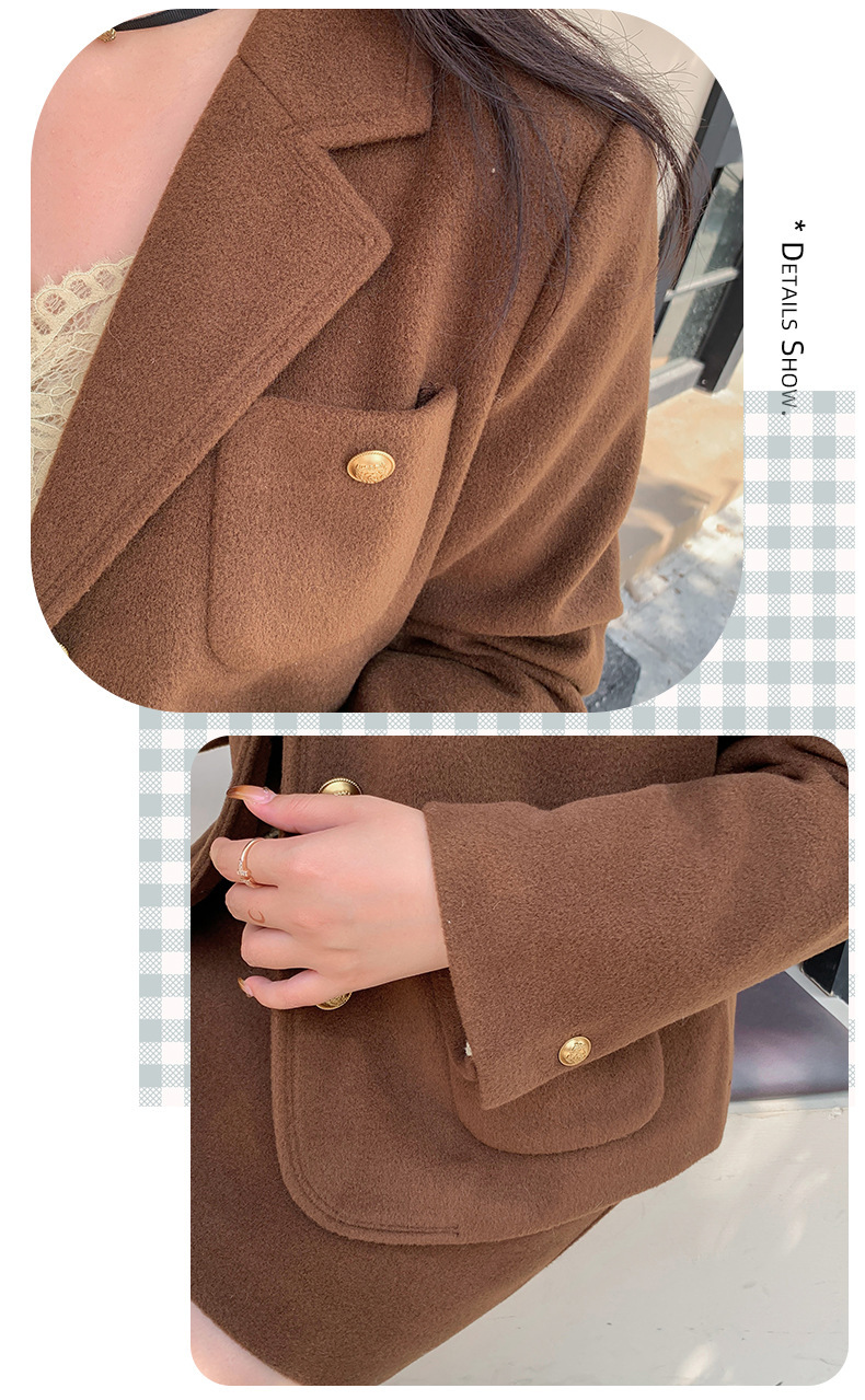 大きいサイズ レディース エレガント厚手セットアップスーツ（ジャケット+スカート） LL 3L 4L 5L