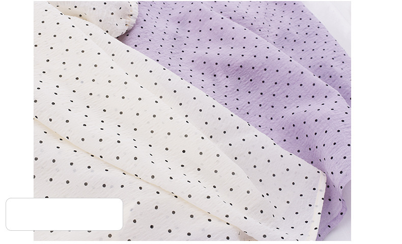 大きいサイズ レディース フレンチVネック水玉模様シースルートップス LL 3L 4L 5L