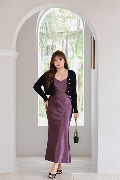 大きいサイズ レディース フレンチニットショートカーディガン LL 3L 4L