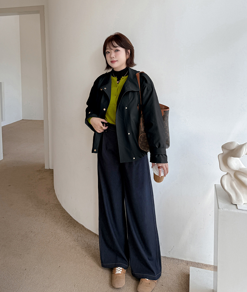 大きいサイズ レディース ワークウェアスタイルカジュアルコットンジャケット LL 3L 4L 5L