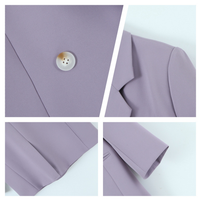 大きいサイズ レディース ダブルブレストカジュアルジャケット LL 3L 4L 5L