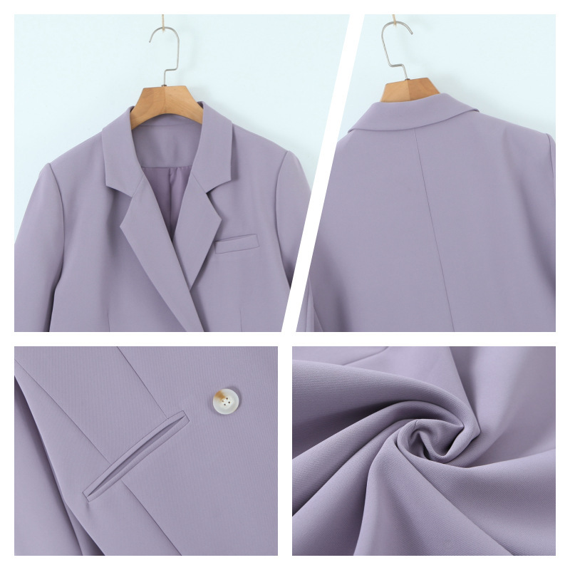 大きいサイズ レディース ダブルブレストカジュアルジャケット LL 3L 4L 5L