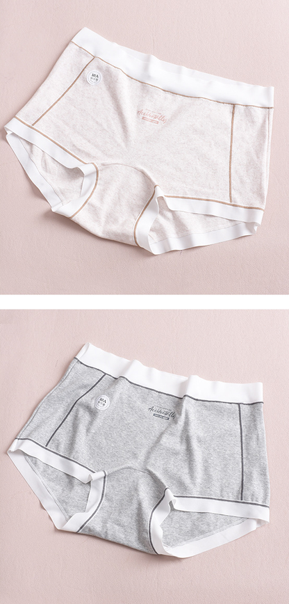 大きいサイズ レディース コットンジャカードボクサーパンツショーツ F フリーサイズ