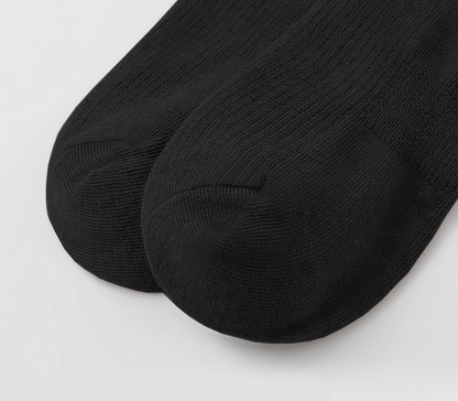 大きいサイズ レディース スリムフィット着圧ハイソックス F フリーサイズ(LL-5L)