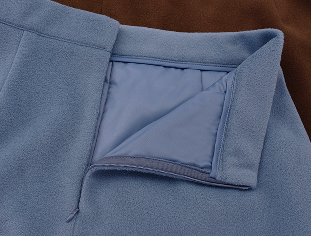 大きいサイズ レディース エレガント厚手セットアップスーツ（ジャケット+スカート） LL 3L 4L 5L