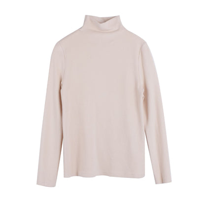 大きいサイズ レディース ハイネックインナーシャツ+サスペンダーワンピース2点セット LL 3L 4L 5L 6L