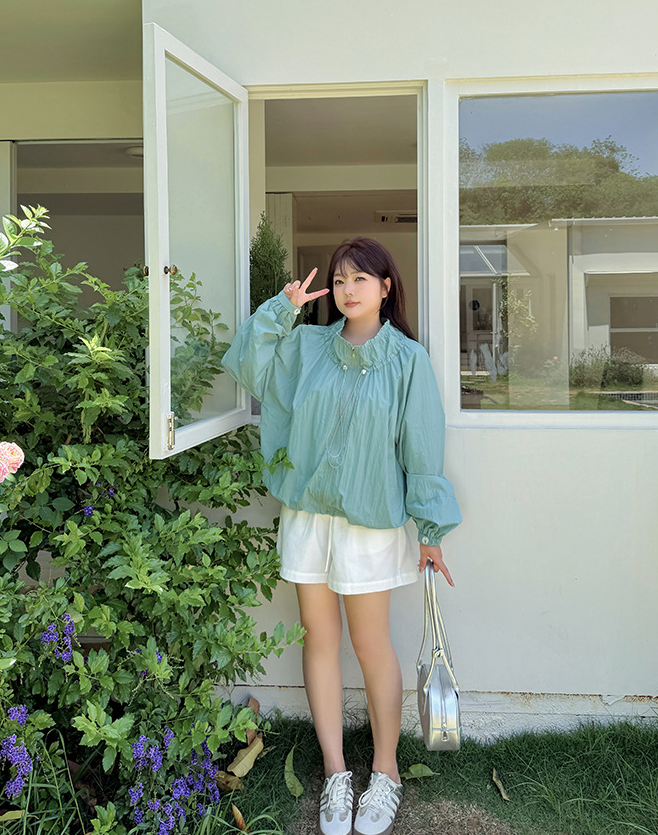 大きいサイズ レディース カジュアル無地コットンショートパンツ全4色 LL 3L 4L 5L