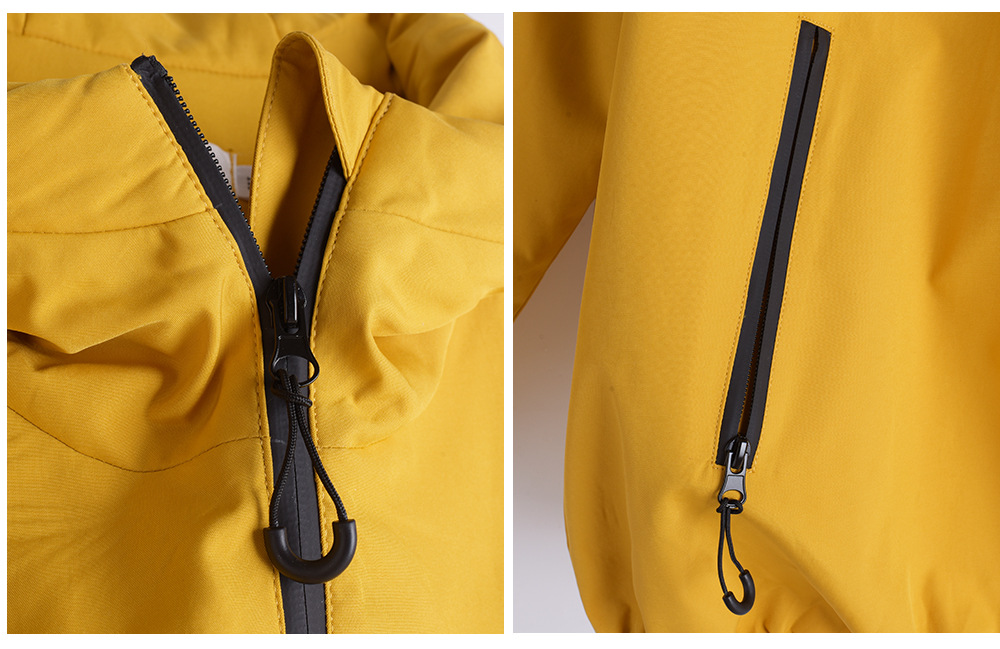 大きいサイズ レディース フード付きバイカラーパイピングカジュアルジャケット 3L 4L 5L