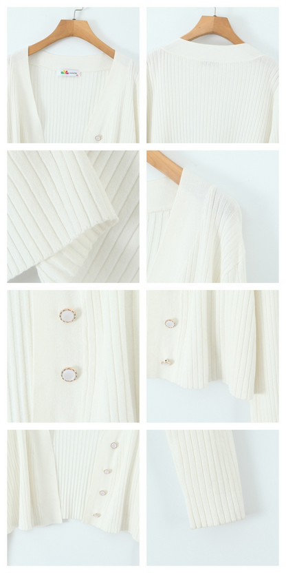 大きいサイズ レディース フレンチニットショートカーディガン LL 3L 4L