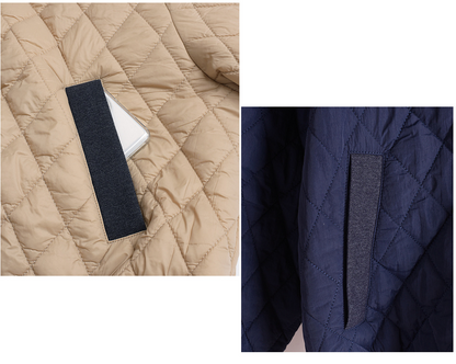 大きいサイズ レディース プルオーバーフード付きキルティングスウェットパーカー 3L 4L 5L