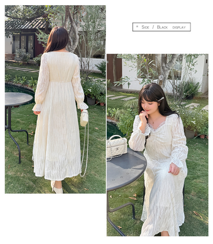 大きいサイズ レディース スパンコールチュールレースフェアリーワンピース LL 3L 4L 5L