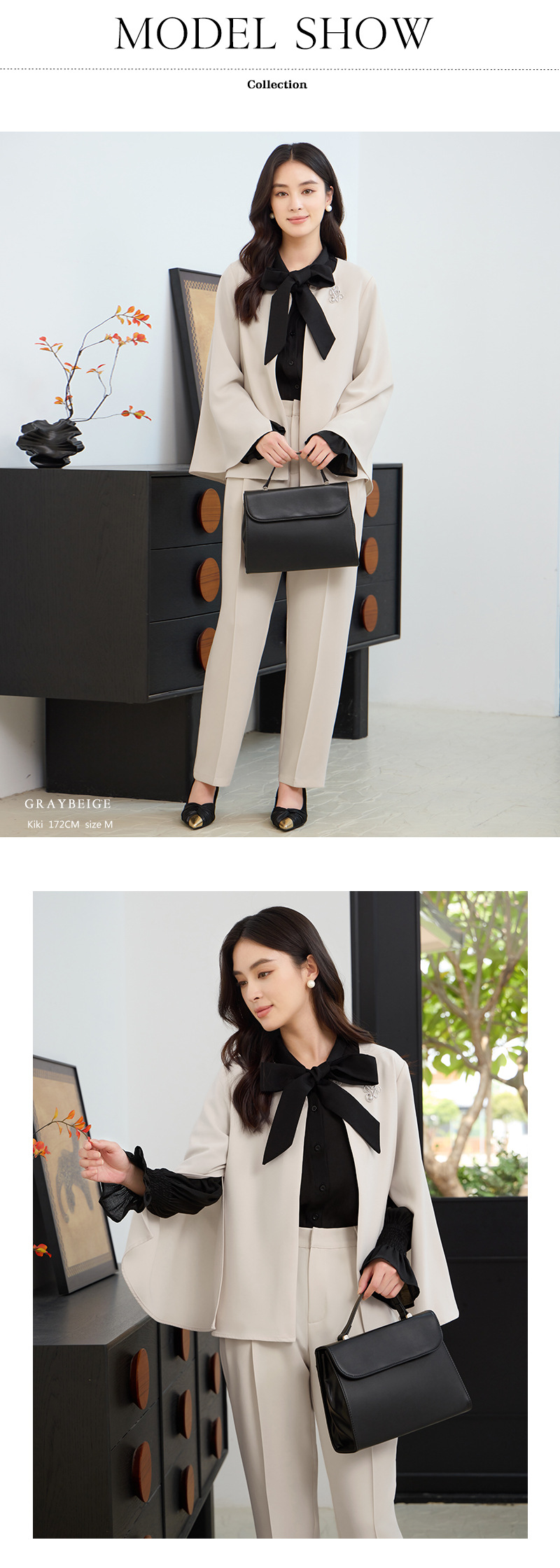 大きいサイズ レディース ケープ風フレアスリーブエレガントセットアップ L LL 3L